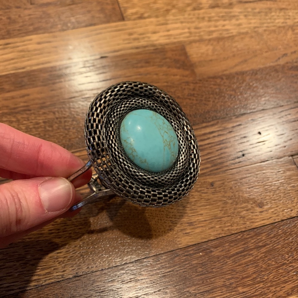 Oversized bangle bracelet